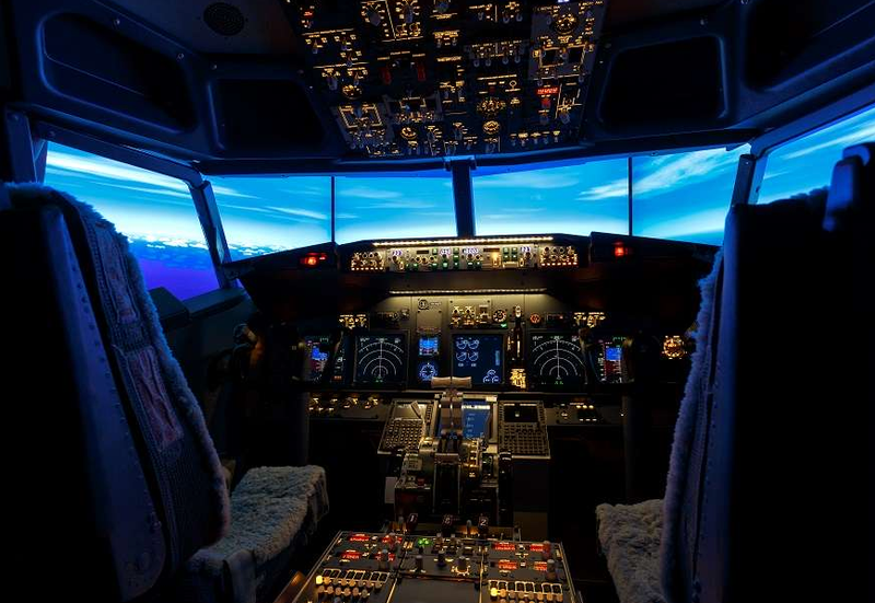 Illustration for article titled Enormous Flight Simulator Installed In Tokyo Hotel